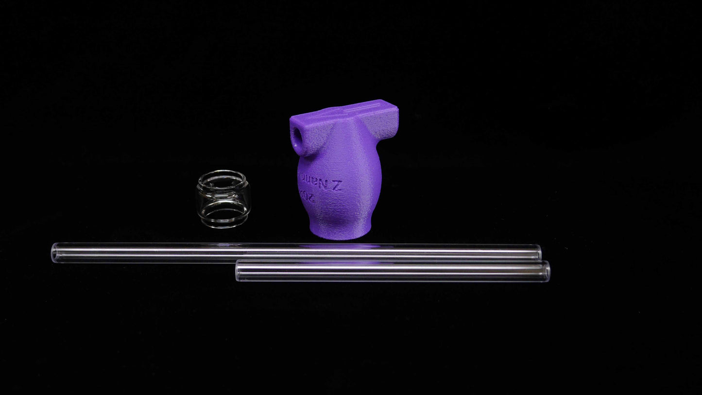 Z Nano fogger adapter kit with spare 3.5 ml glass tube for UK customers