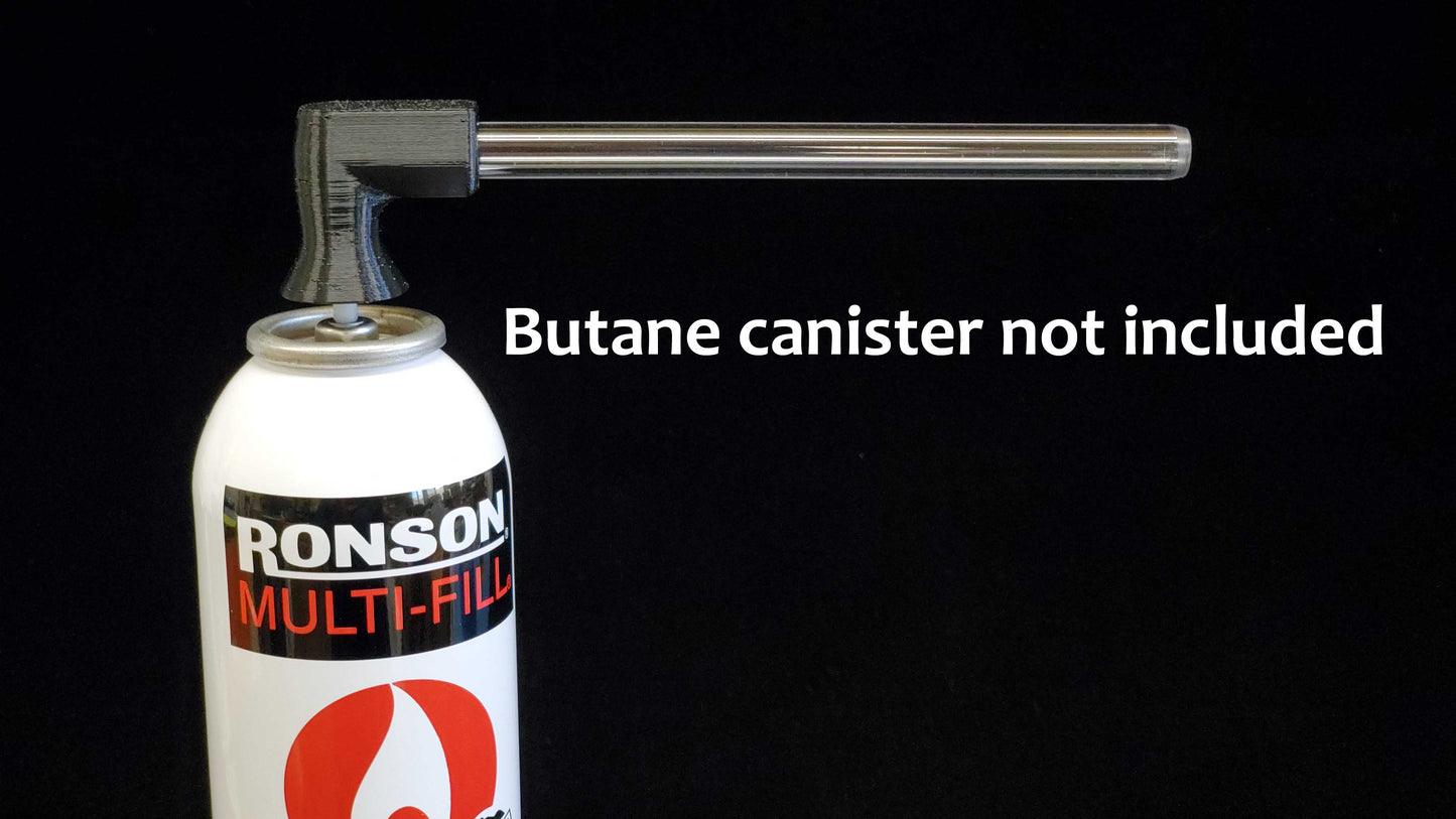 Butane nozzle adapter