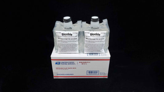 Blooble giant bubble additive- Free Priority USPS shipping within the USA for 1 and 2 gallons cases