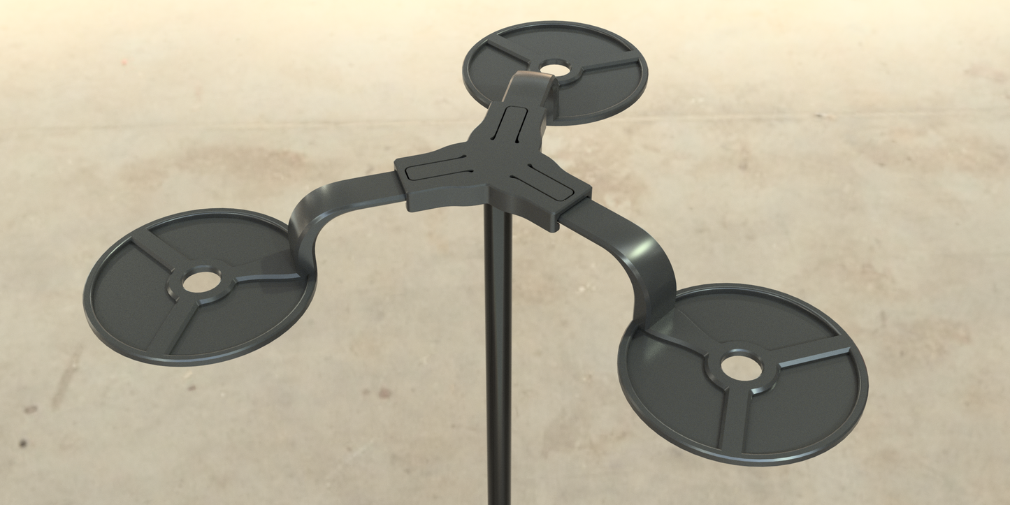 Multi tornado wand system